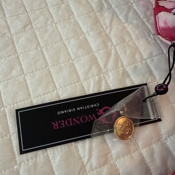 C. Wonder Christian Siriano Floral Button-Front Blouse, Size S - Picture 13 of 13